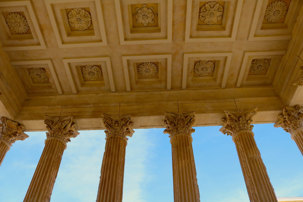 France Family Travel Nimes Roman Temple Maison Curree