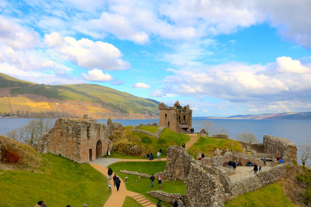 Castle Scotland Urquhart Great Glen Family Travel